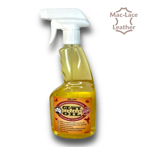 GE-WY Leather Oil 500ml made in Australia