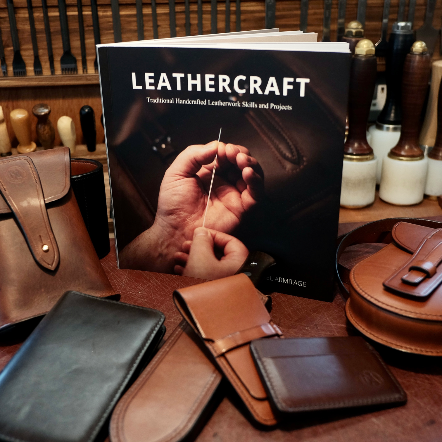 A Textbook of Leathercraft: Projects and Patterns  Leather craft projects,  Leather working, Leather and lace