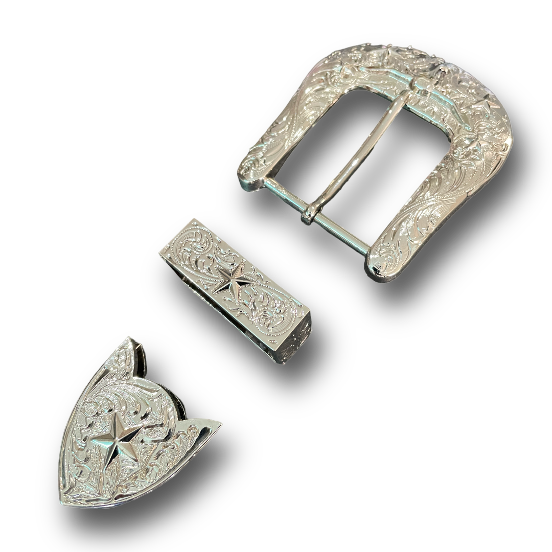 3-Piece 38mm Buckles