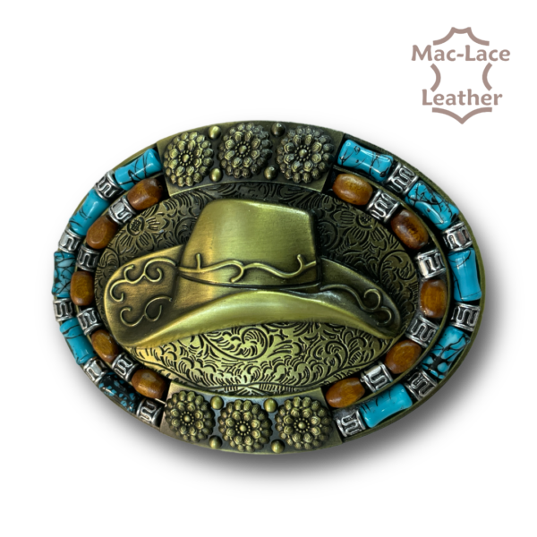 Trophy Buckle - Cowbow Hat