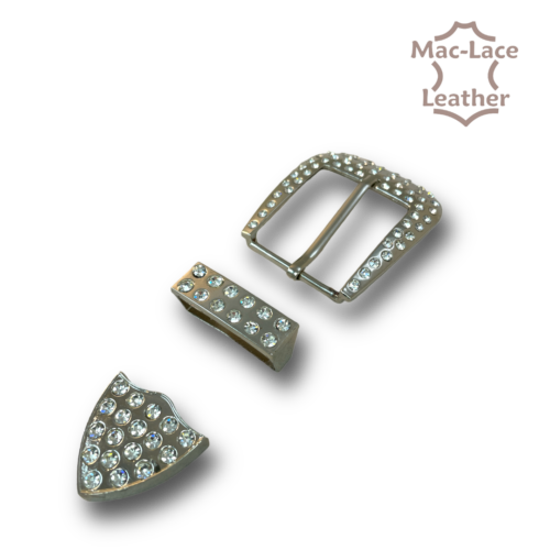 3-Piece Crystal Buckle 32mm