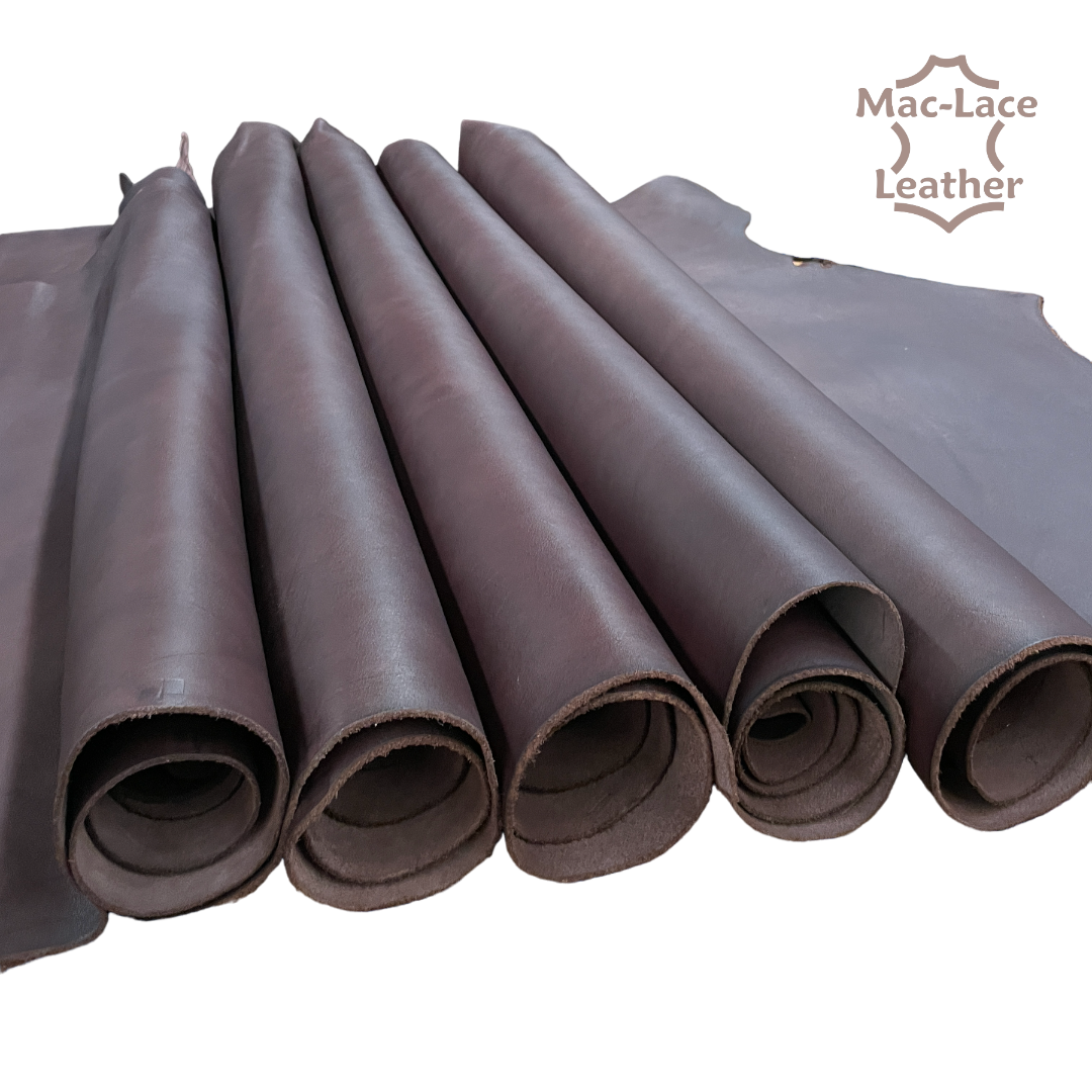 Safari Cow Sides Full Veg - Rustic Choc 1.8/2mm