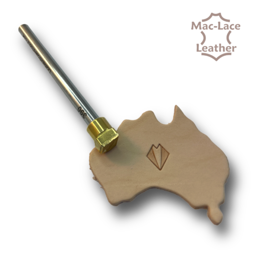 TOOL FOR LEATHER CRAFT. STAMP 390. SIZE 13X11 MM