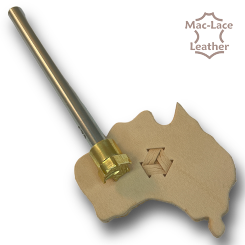 TOOL FOR LEATHER CRAFT. STAMP 523. SIZE 12X12 MM