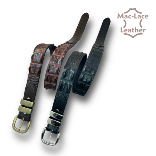 Crocodile Belts Australian Handmade 1st Grade