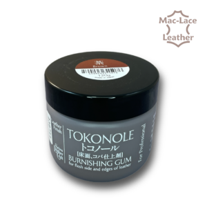 Tokonole Brown Leather Finish Gum Burnishing 120g