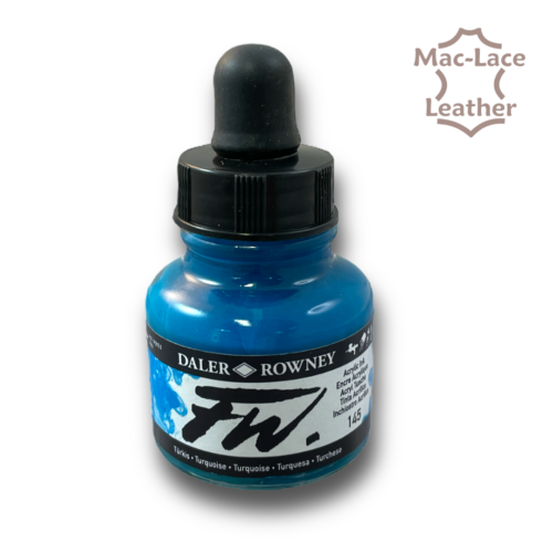 Water Soluble Turquoise Ink Regular Acrylic 29.5ml