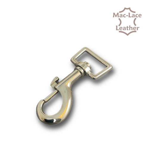 20mm Swivel-Snap Square-Eye Nickel
