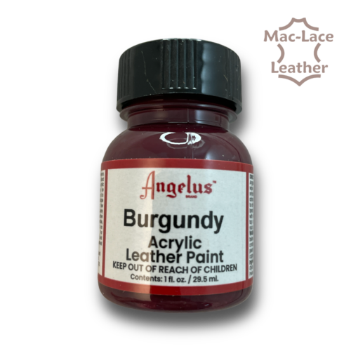Angelus Burgundy Leather Paint