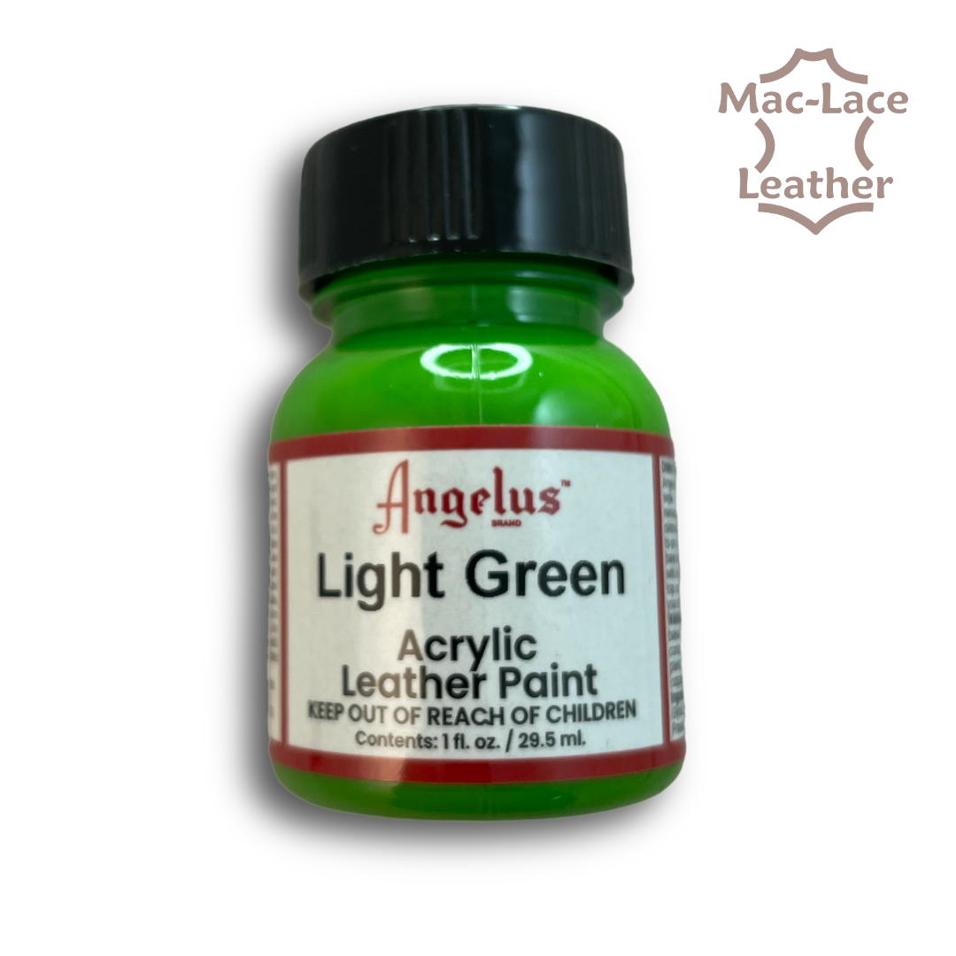 Angelus-Light-Green-Leather-Paint