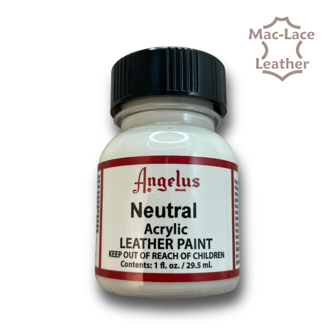 Angelus Neutral Leather Paint 29ml MacLace Leather Buy Online