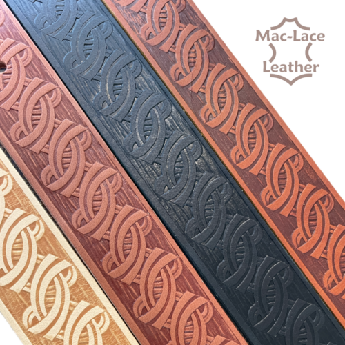 Embossed Belt-Blanks Swirl Design