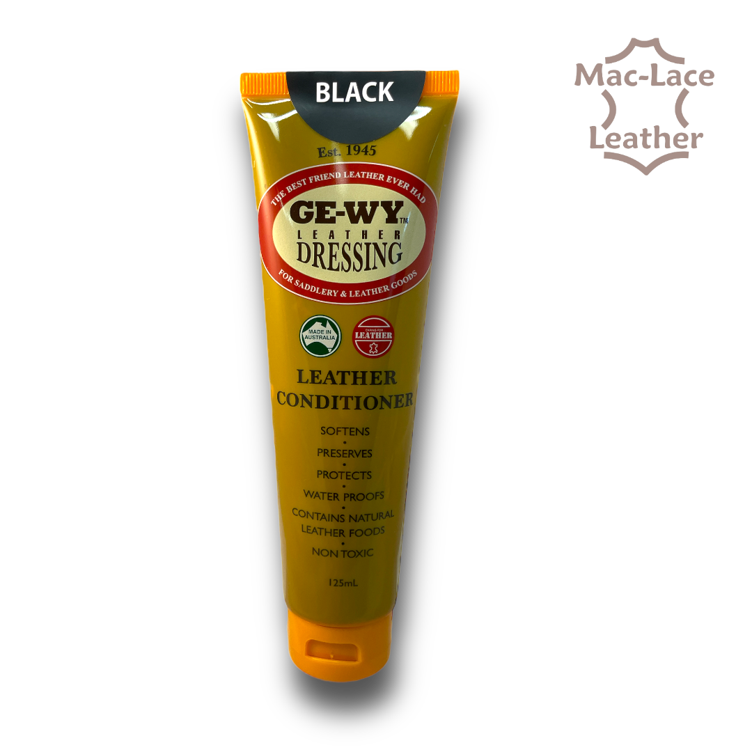 GE-WY Leather Conditioner Tube Black 125ml