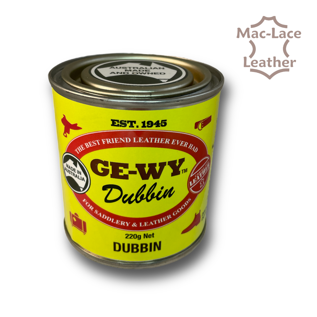 Ge-Wy Leather Dubbin 220g made in Australia