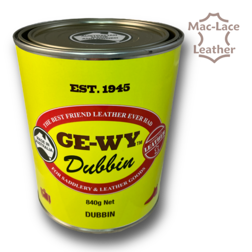 Ge-Wy Leather Dubbin 840g made in Australia
