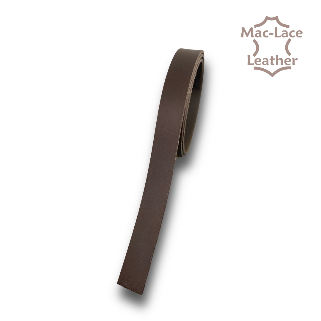 Premium Italian Belt-Blanks Chocolate