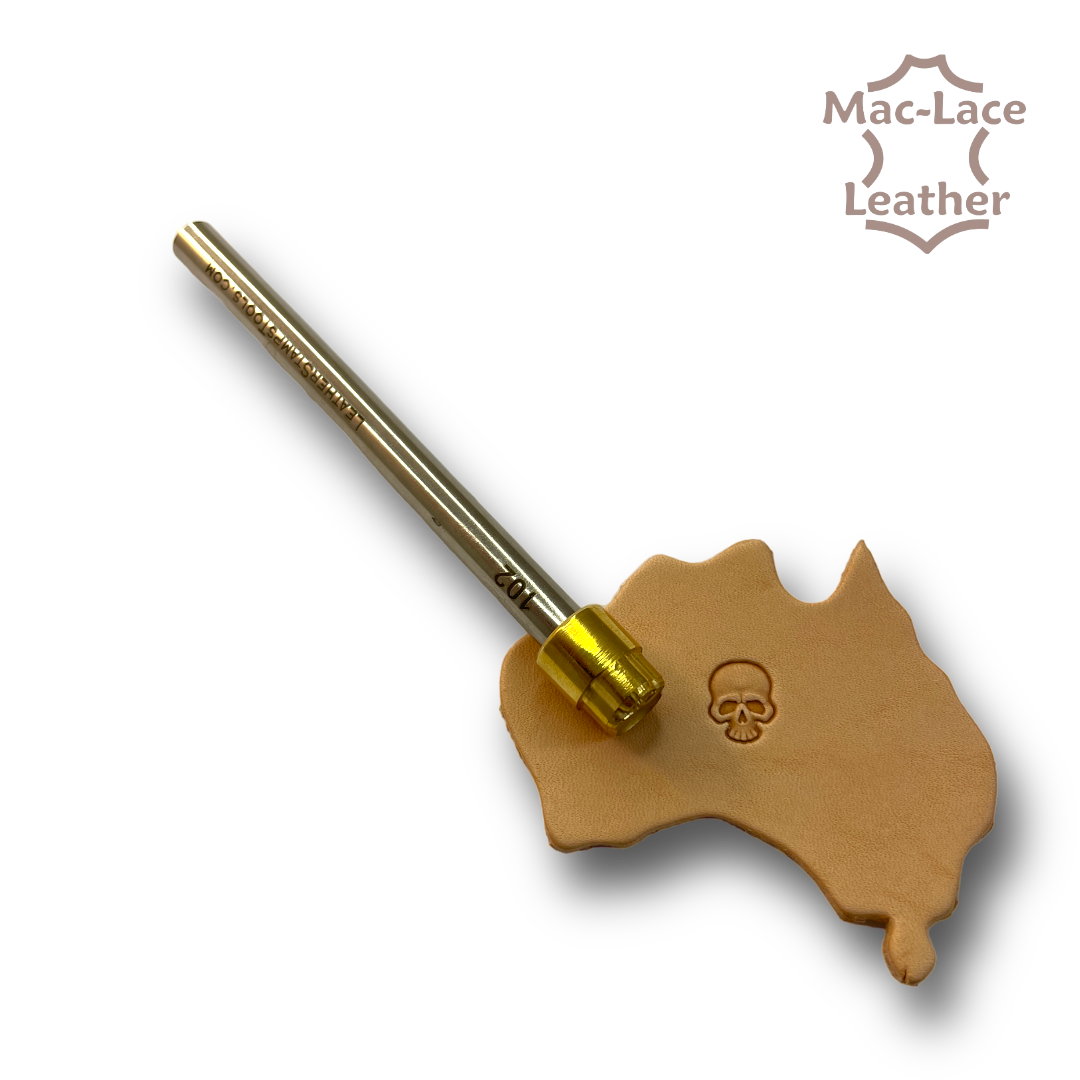 TOOL FOR LEATHER CRAFT. STAMP 102. SIZE 8X10 MM