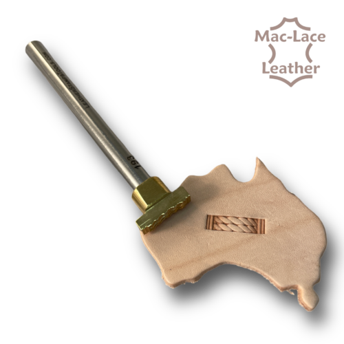 TOOL FOR LEATHER CRAFT. STAMP 193. SIZE 20X6 MM