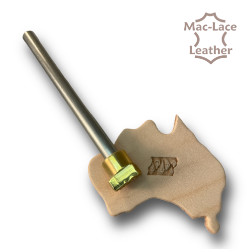 TOOL FOR LEATHER CRAFT. STAMP 406. SIZE 8X14 MM