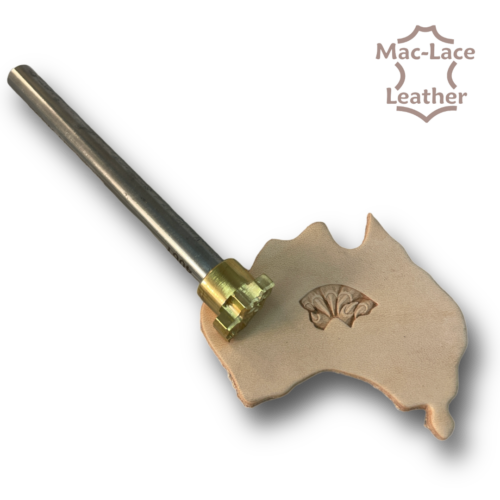 TOOL FOR LEATHER CRAFT. STAMP 406Y. SIZE 9X14 MM