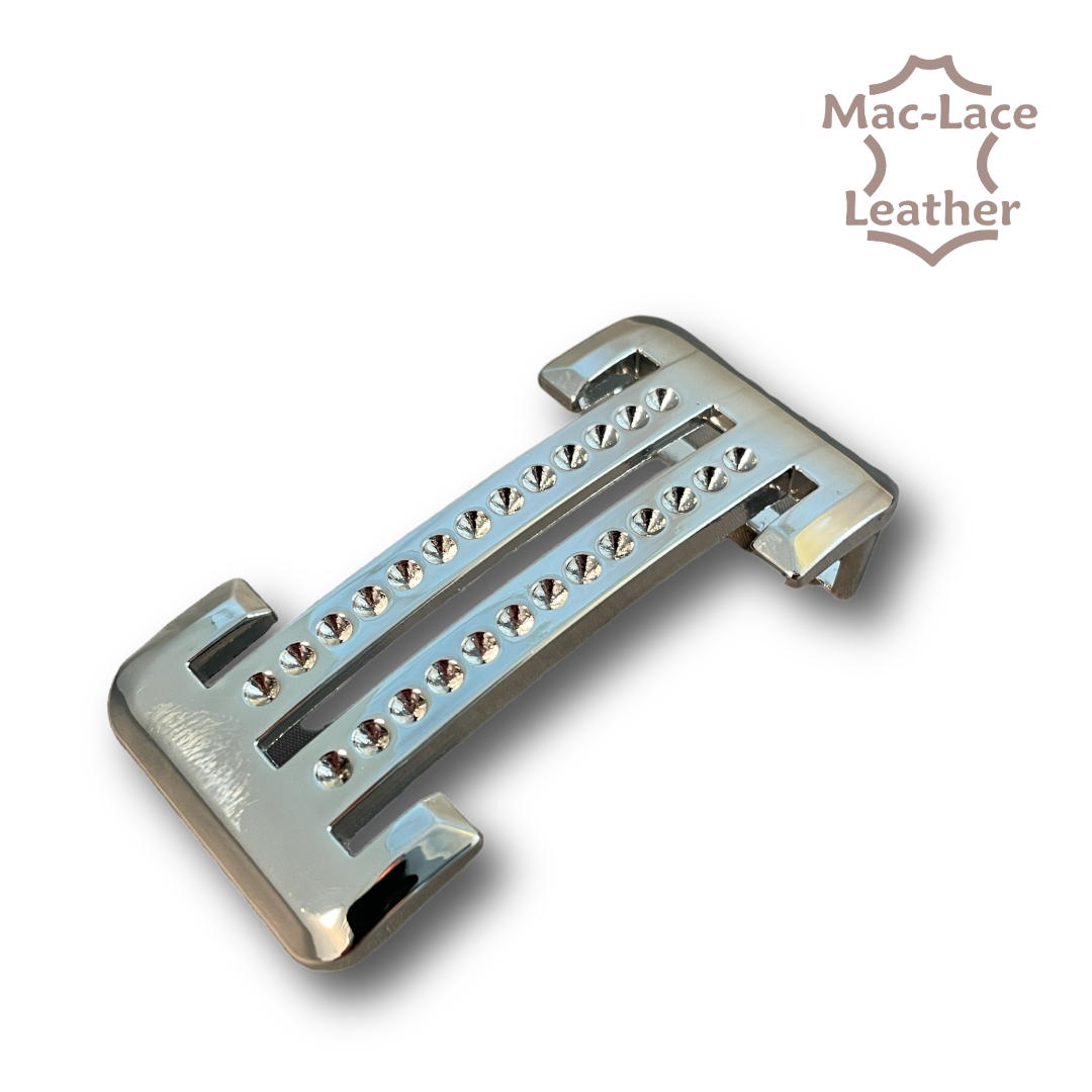 32mm Split-Rectangle Nickel Ladies-Buckle