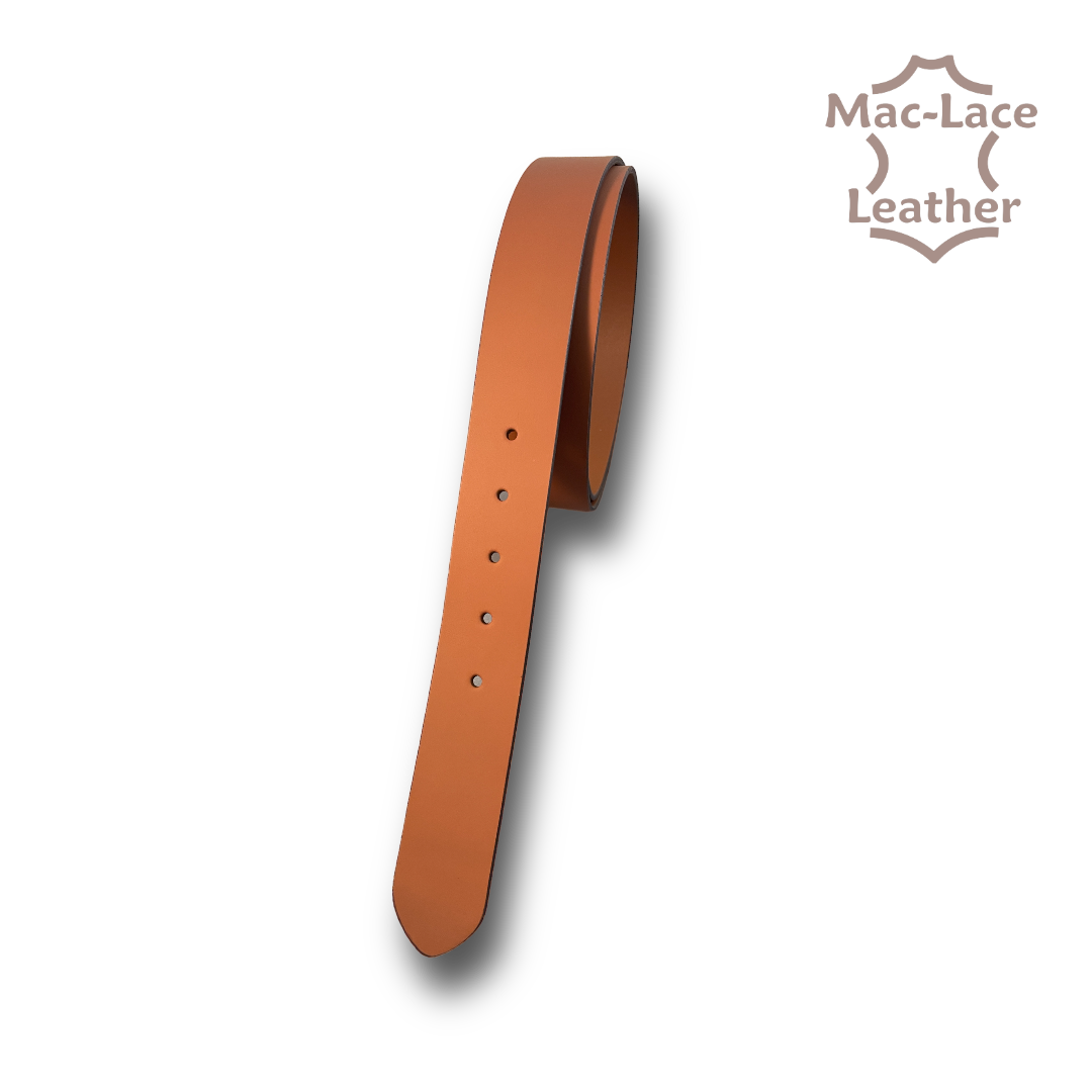British-Tan 32mm Belt Blank Regular