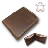 Mens Dark-Brown Leather Wallet