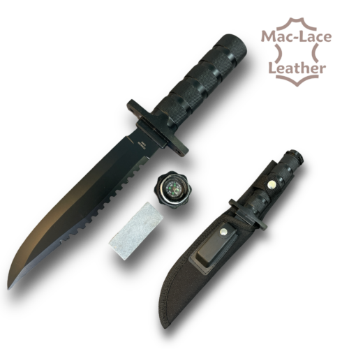 Rite Edge Survival Knife Black