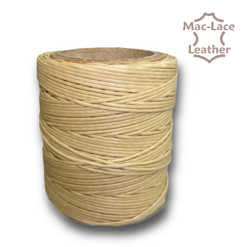 Waxed Polyester Beige Thread 0.040"