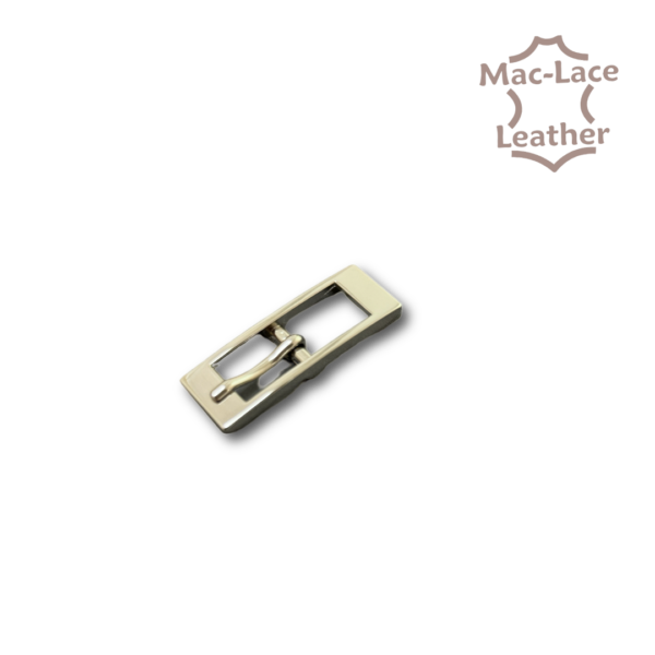 Introducing our sleek and stylish 12mm Rectangle Nickel Buckle, the perfect accessory to elevate your belt and add a touch of sophistication to any outfit. Crafted with precision and attention to detail, this buckle exudes quality and timeless elegance. Crafted from high-quality nickel, this buckle boasts a lustrous finish that catches the light and commands attention. The rectangular shape exudes a modern and refined aesthetic, making it an ideal choice for those who appreciate understated luxury. Measuring 12mm in width, this buckle strikes the perfect balance between subtlety and impact, allowing it to effortlessly complement a wide range of belt styles and materials. Designed with both form and function in mind, the 12mm Rectangle Nickel Buckle is not only a visually stunning accessory but also a durable and reliable fastening solution. The sturdy construction ensures that your belt stays securely in place throughout the day, providing both comfort and peace of mind. Whether you're dressing for a formal occasion or looking to add a touch of sophistication to your everyday attire, this versatile buckle is the perfect choice. Its timeless design makes it a seamless addition to both professional and casual ensembles, effortlessly elevating your look with a touch of refinement. Furthermore, our 12mm Rectangle Nickel Buckle is incredibly easy to use, allowing you to effortlessly interchange it with compatible belts, giving you the freedom to customise your look to suit any occasion. Its classic aesthetic ensures that it will remain a staple in your accessory collection for years to come, standing the test of time and evolving trends. In summary, our 12mm Rectangle Nickel Buckle is a true testament to understated luxury and impeccable craftsmanship. Its elegant design, durable construction, and versatile nature make it a must-have accessory for anyone who appreciates the finer details of style. Elevate your wardrobe with this exquisite buckle and experience the perfect marriage of form, function, and timeless sophistication.