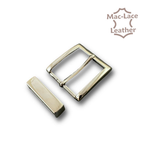 38mm Combo Buckle-Keeper Nickel