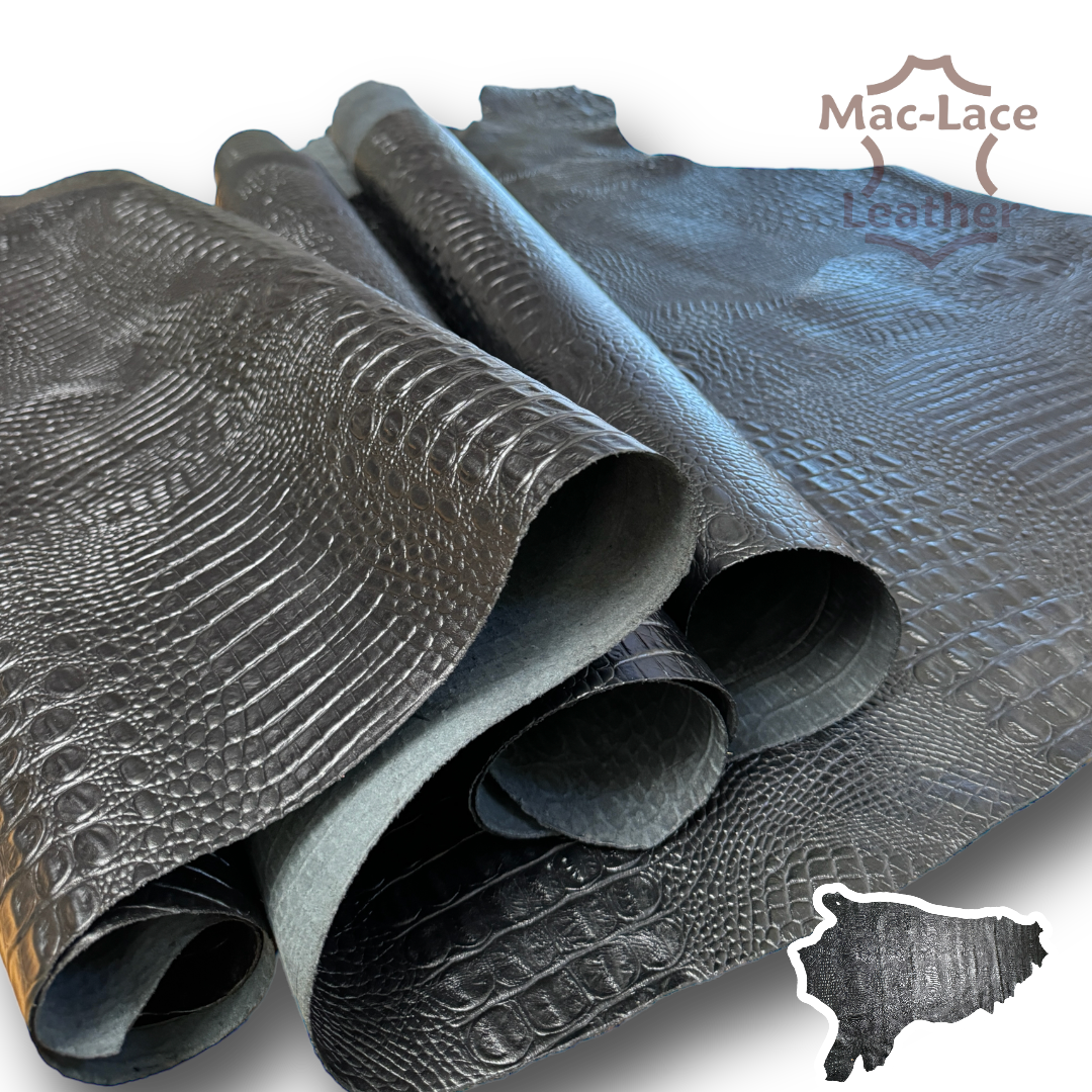 Predator Printed Leather Hides, Mac-Lace Leather