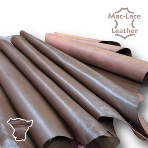 Kangaroo Hide Full-Grain Brandy Veg-Tanned