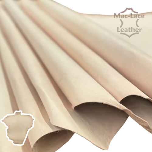 Kangaroo Hide Full-Grain Natural Veg-Tanned