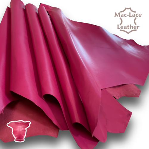 Kangaroo Hide Full-Grain Pink Veg-Tanned