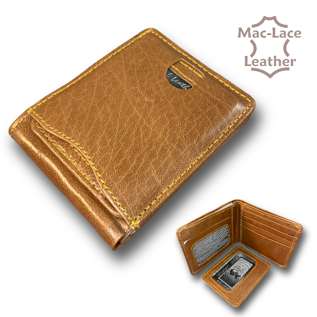 Mens Cordovan Leather Wallet MacLace Leather Buy Online