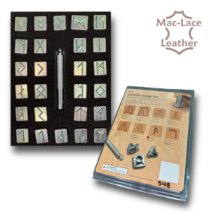Runic Alphabet Stamp 27 Pcs Set, 19mm (34)