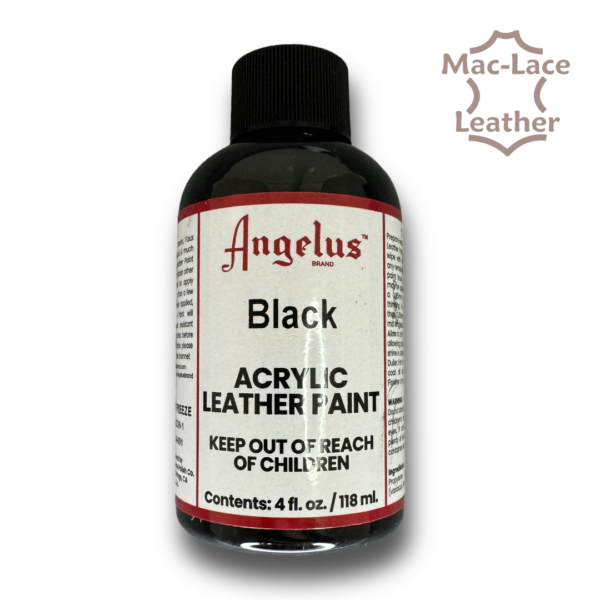 Angelus Leather Paint-188ml Black