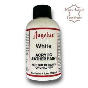 Angelus Leather Paint-188ml Flat-White