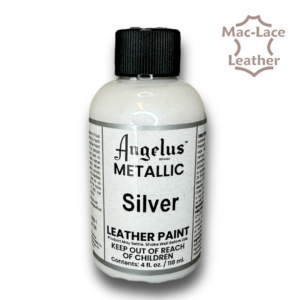 Angelus Leather Paint-188ml Metallic-Silver
