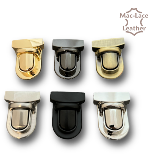 Bag Press Clasps Half-Round