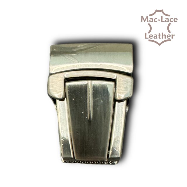 Brushed Nickel Bag Clasp Press Styled