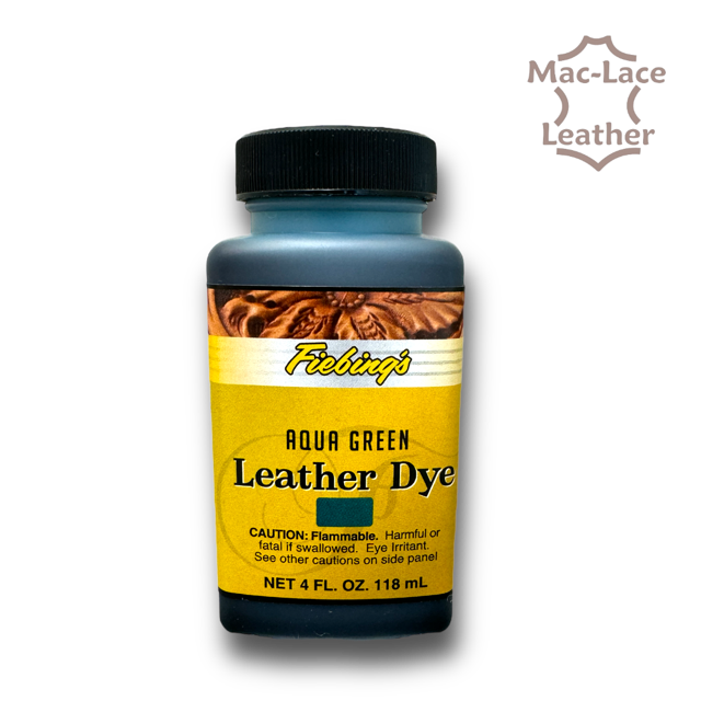 Fiebing's Aqua-Green Leather Dye-4oz