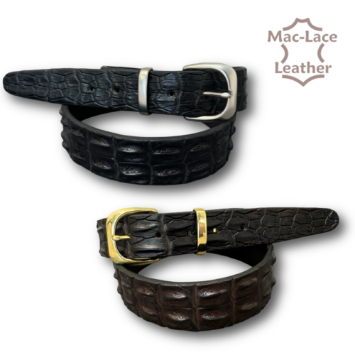 Standard Hornback Crocodile Belt