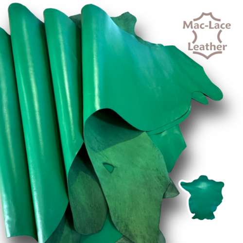 Kangaroo Hide Full-Grain Jade