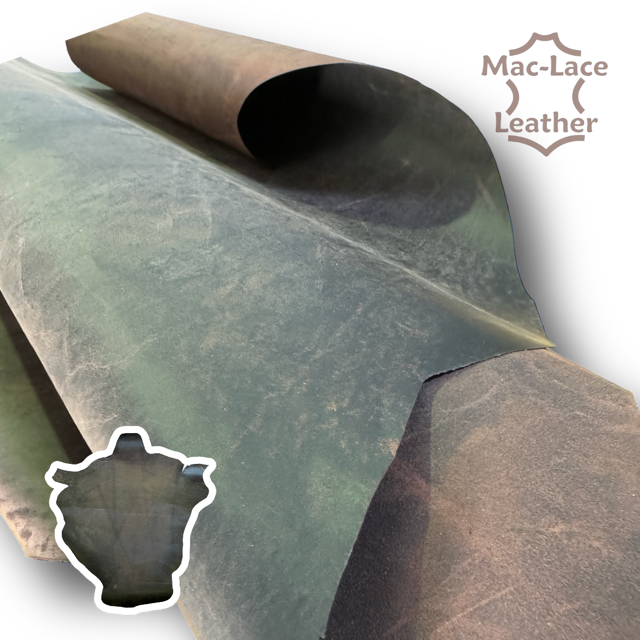 Kangaroo Hide Full-Grain Oiled Brown