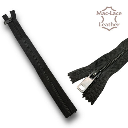 Black Zipper Brass 300mm