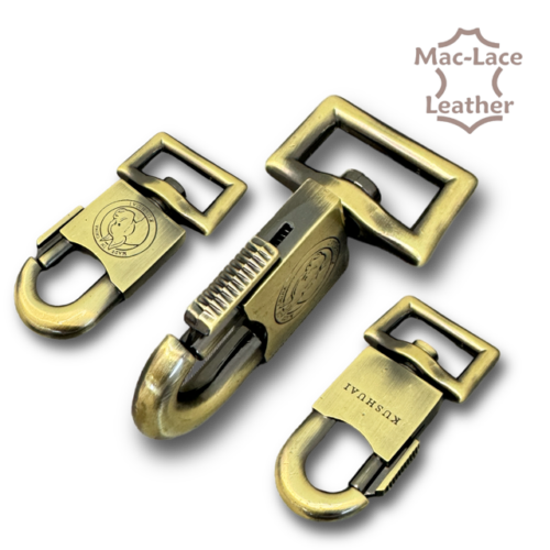 Snap Lock 25mm Brushed Brass