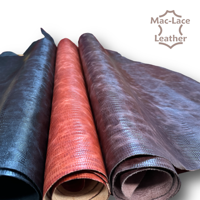 Tullim Patterned Chrome Cow-sides