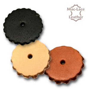 Leather Rosette 6Pk